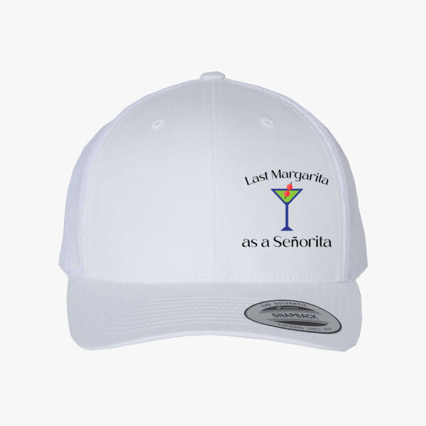 Last Margarita Retro Trucker Cap Thumbnail