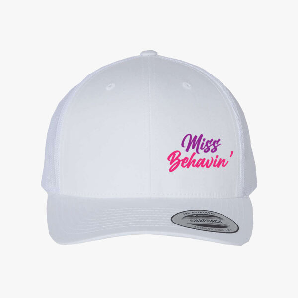 Miss Behavin' Retro Trucker Cap Thumbnail