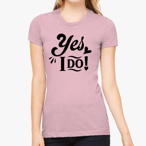 Yes I Do Slim Fit Tee Thumbnail
