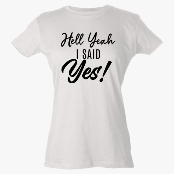 Hell Yea  Jersey Slim Fit T-Shirt  Thumbnail