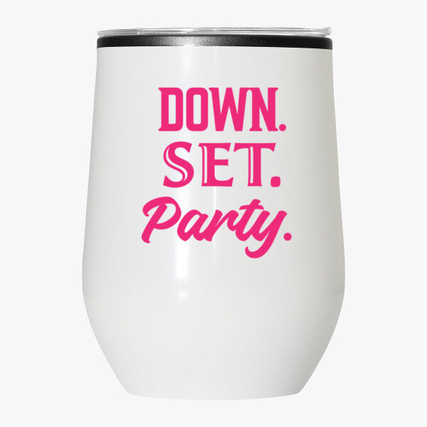 Down Set Part 12oz Stemless Wine Tumbler With Lid  Thumbnail