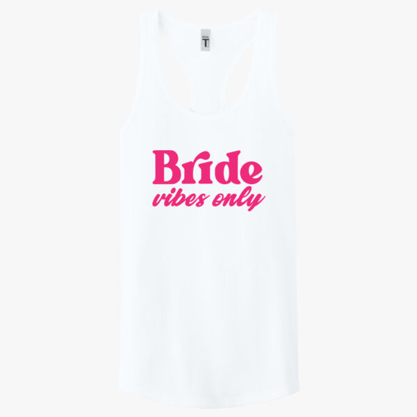 Bride vibes racerback tank Thumbnail
