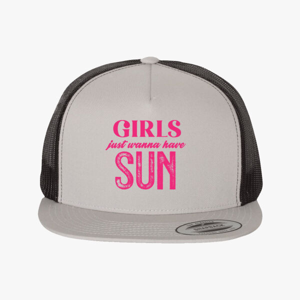 Girls just wanna have sun trucker cap Thumbnail