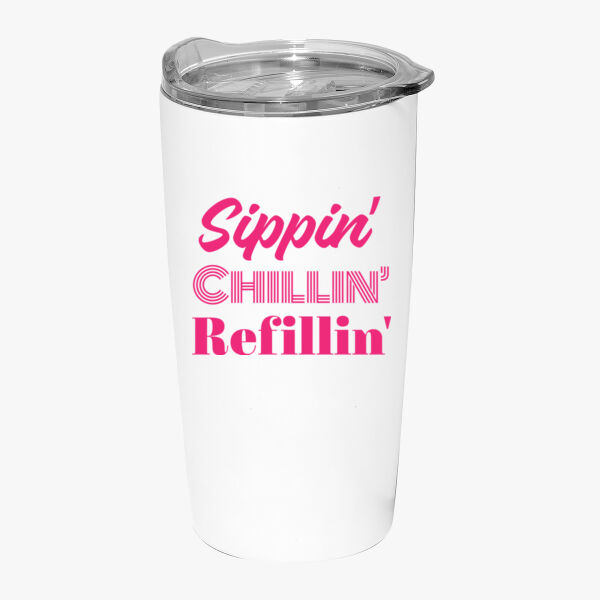 Sippin' Chillin'  20 oz emperor vacuum tumbler Thumbnail