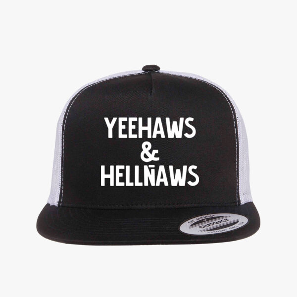 Yeehaw and Hellnaws trucker cap Thumbnail