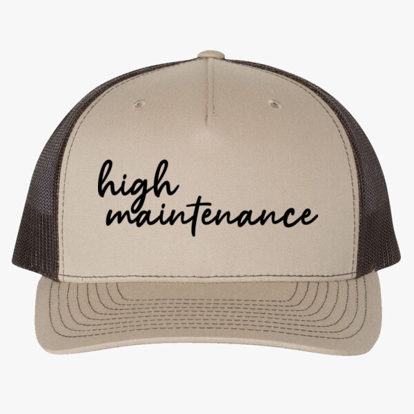 high maintenance trucker cap  Thumbnail