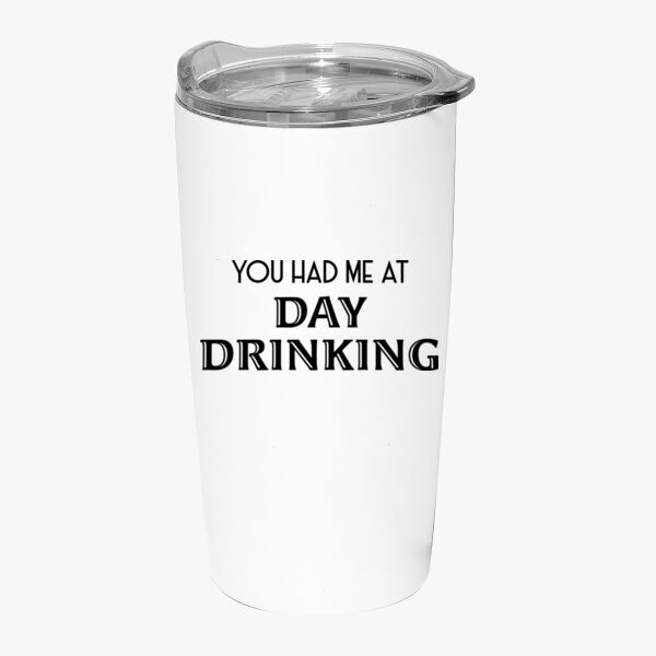 Day Drinking 20 oz emperor vacuum tumbler  Thumbnail