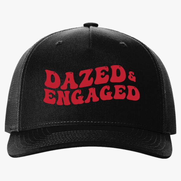 Dazed and Engaged  trucker cap  Thumbnail
