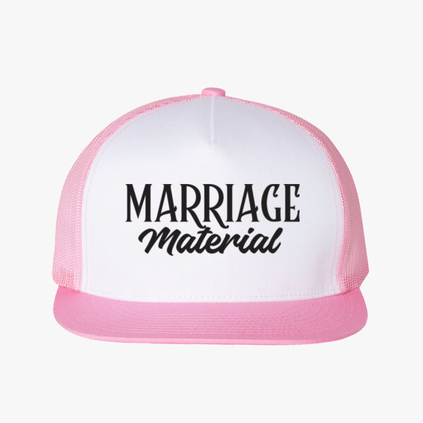 Marriage Material trucker cap  Thumbnail