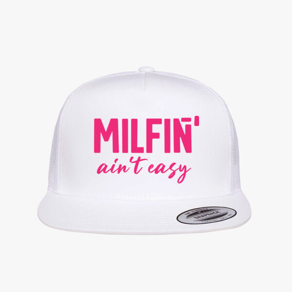 Milfin' five panel classic trucker cap Thumbnail