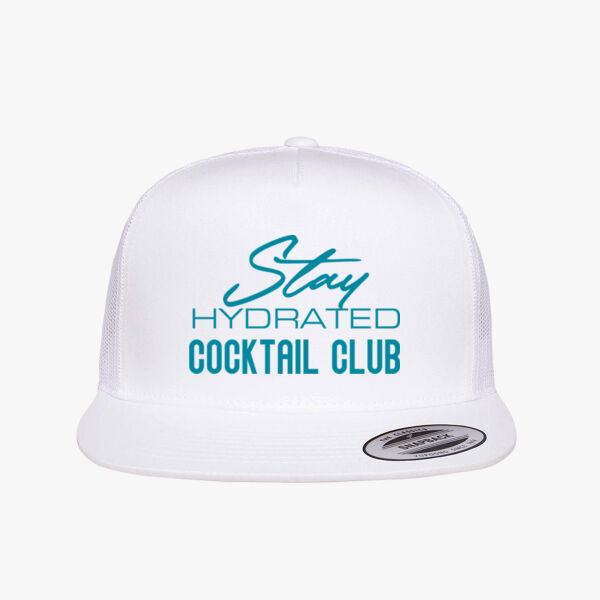 Stay Hydrated five panel classic trucker cap Thumbnail