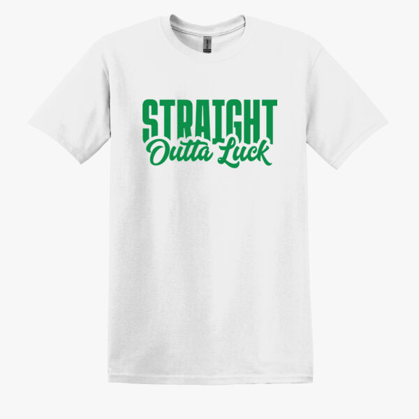 Outta Luck Cotton T Shirt Thumbnail