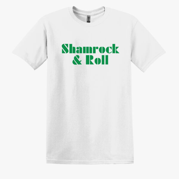 Shamrock and Roll Cotton T Shirt Thumbnail
