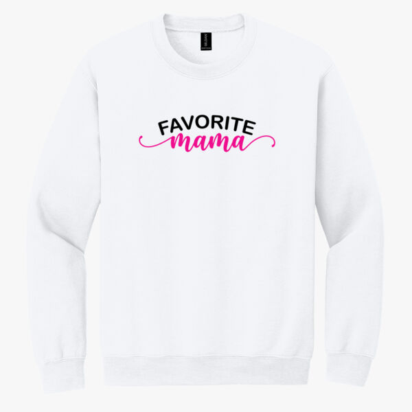 Favorite mama Heavy Blend™ Crewneck Sweatshirt Thumbnail